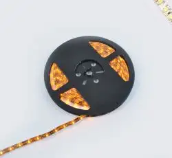 Лента светодиодная SMD 3528   (желтая, влагостойкая, 60 крист/1м, бухта 5м)