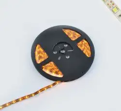 Лента светодиодная SMD 5050   (желтая, влагостойкая, 60 крист/1м, бухта 5м)
