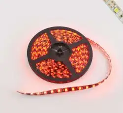 Лента светодиодная SMD 5050   (красная, влагостойкая, 30 крист/1м, бухта 5м)