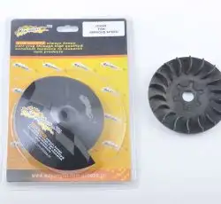 Щека вариатора неподвижная   Yamaha JOG 50   (алюминий, d-13, +ступица) (черная)   KOK RIDERS