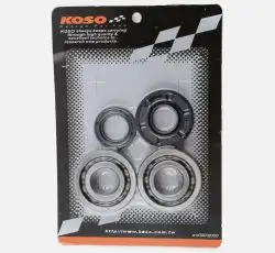 Подшипники коленвала (пара) Yamaha JOG (сальник:20*42*8 + 20*32*6, подшипник:20*47*12) KOSO