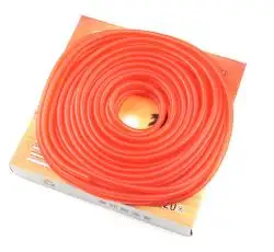 Шланг топливный Ø4mm, 20 метров (силиконовый, красный) ZUNA