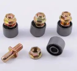 Сайлентблок   24*17*9 (D*L*d)  (в демпфер заднего колеса Zongshen, Lifan 125/150)   (4шт)