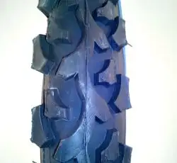 Велосипедная шина   14 * 1,75   (47-254)   (S-186 Blue line)   (Delitire)   LTK