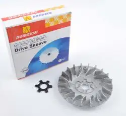 Щека вариатора неподвижная   Yamaha JOG 90, BWS (алюминий, +ступица)   DONGXIN