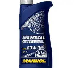 Масло трансмиссионное, 1л   (80W-90, Universal Getriebeoel API GL 4)   MANNOL