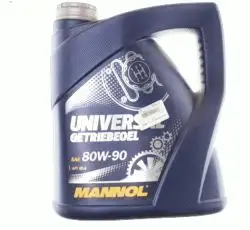 Масло трансмиссионное, 4л   (80W-90, Universal Getriebeoel API GL 4)   MANNOL