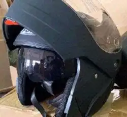Шлем трансформер   (size:XL, черный матовый)   FGN
