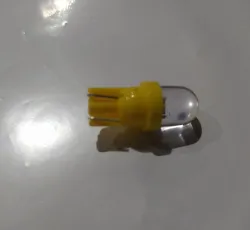 Лампа   T10   (желтая, 1 кристалл)