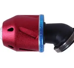 Фильтр воздушный (нулевик) Ø35mm, 45*, пуля (красный) AMG