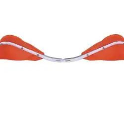 Защита рук на руль (универсальная, оранжевая) (армированная) AMG