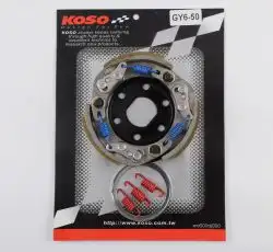 Колодки сцепления (тюнинг)   4T GY6 50, Honda DIO ZX   (регулир. пружины)   KOSO