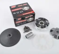 Вариатор передний 4T GY6 50 (палец, щека, храповик, крыльчатка) JH