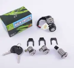 Замок зажигания (комплект)   Honda LEAD, TACT   (4 провода)   EURORUN
