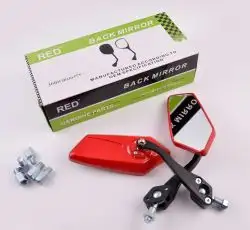 Зеркала многоугольные mod:200, 8/10mm (красные) RED