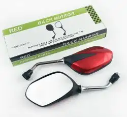 Зеркала   стреловидные   mod:219, 10mm   (красные)_   RED
