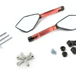 Зеркала (красные, многоугольные, алюм., антиблик, переход., инструм.) KOMATCU