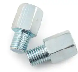 Переходники (пара) на зеркала (наружн. 10mm, внутр. 8mm) (правая/правая) KOMATCU