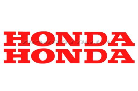 Наклейка   буквы   (mod:Honda  19х5см, 2шт, красные)   (#HCT10002) - 11227