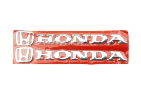 Наклейка   буквы   (mod:Honda  20х6см, 2шт, хром)   (#4754) - 11229