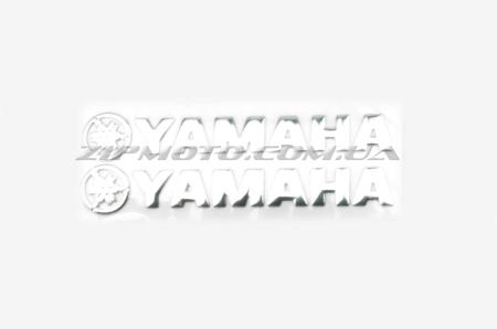 Наклейка   буквы   YAMAHA   (20х6см, 2шт, хром)   (#4751A) - 11232