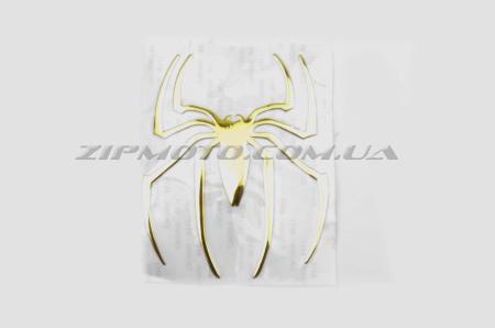 Наклейка   декор   SPIDER   (желтая)   (#4733) - 11481