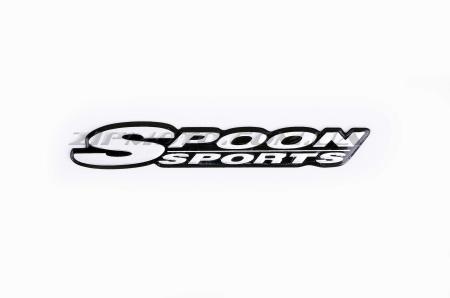 Наклейка   логотип   SPOON SPORTS   (13x2см, алюминий)   (#1643) - 11769