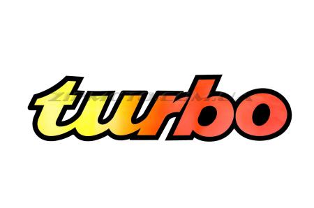 Наклейка   логотип   TURBO   (62x15см)   (#0304) - 11785