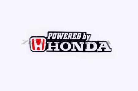 Наклейка   шильдик   Honda   (14x4см, алюминий)   (#4626) - 11960