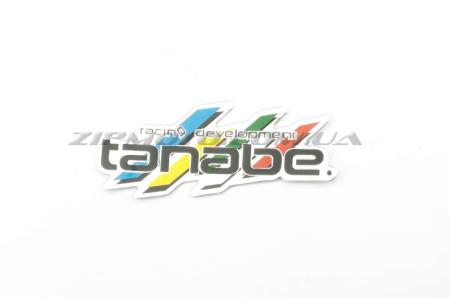 Наклейка   шильдик   TANABE   (14х5см, хром)   (#4524) - 12020