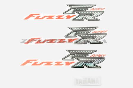 Наклейки (набор)   Yamaha FUZZY   (30х7см, 4шт)   (#7461) - 12342