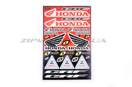 Наклейки (набор)   спонсор   Honda   (30х45см)   (#5987) - 12407