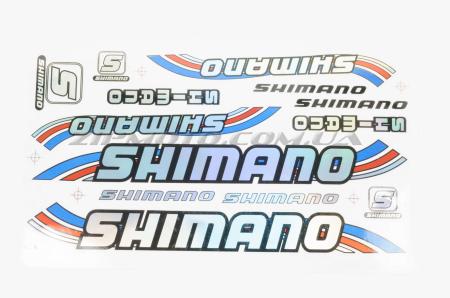 Наклейки (набор)   спонсор   SHIMANO   (35х20см)   (#B17) - 12443
