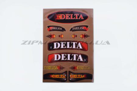 Наклейки (набор)   Delta   (33х22см, бронзовые)   SEA - 12566