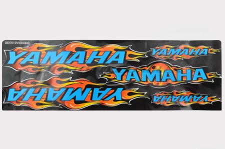 Наклейки (набор)   Yamaha FLAME   (49х16см)   E24 - 12653
