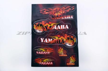 Наклейки (набор)   Yamaha   (33х22см, бронзовые)   SEA - 12655