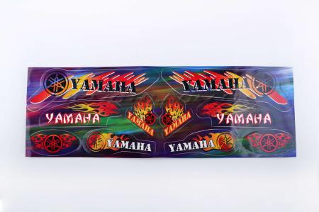Наклейки (набор)   Yamaha   (48х16см, разноцветные)   SEA - 12657