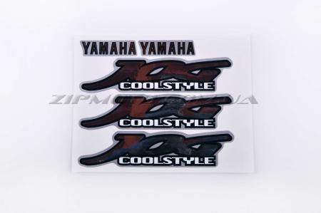 Наклейки (набор)   Yamaha JOG COOLSTYLE   (15х13см)   (Япония #7) - 12665