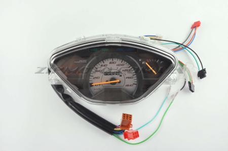 Панель приборов (в сборе)   Honda WAVE 125   (160км/ч, черная)   (#MY-203) - 13669