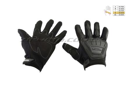 Перчатки   SCOYCO   (mod:MC-08, size:XL, черные, текстиль) - 14201