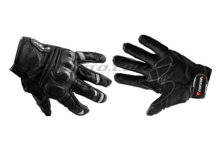 Перчатки   DAINESE   (mod:ALP-2, size:L, черные, кожа, карбон) - 14288