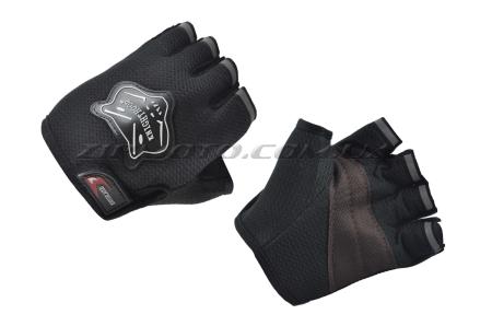 Перчатки без пальцев   (mod:002, size:L, черные)   KNIGHTOOD - 14359