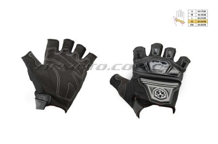 Перчатки без пальцев   (mod:MC-24D, size:XL, черные, текстиль)   SCOYCO - 14475