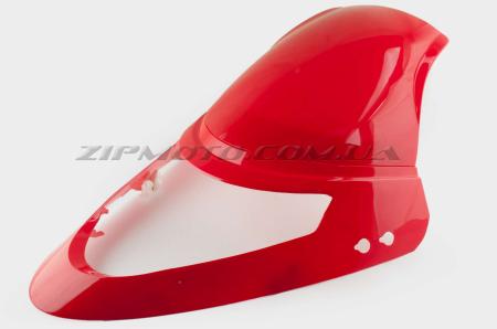 Пластик   Zongshen F1, F50   передний (клюв)   (красный)   KOMATCU - 14836
