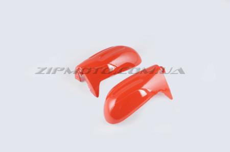 Пластик   Zongshen GRAND PRIX   пара на руль (защита рук)   (красный)   KOMATCU - 14872