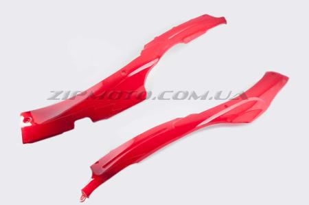 Пластик   Zongshen WIND   нижний пара (лыжи)   (красный)   KOMATCU - 15065
