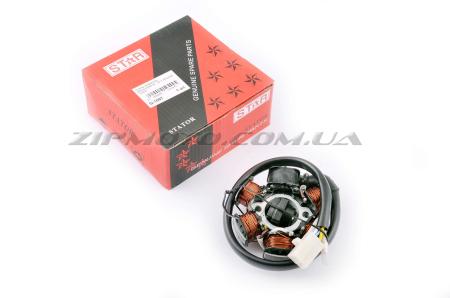 Статор генератора   Honda LEAD 90   (5+1 катушек)   STAR - 23313
