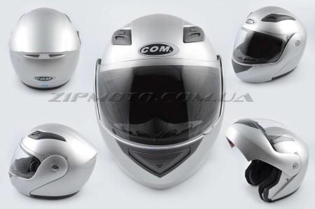 Шлем трансформер   COM   (mod:K991) (size:L, серый) - 26594