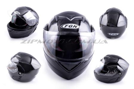 Шлем трансформер   (mod:111) (size:L, черный, + солнцезащитные очки)   FGN - 26610