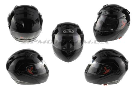 Шлем трансформер   (mod:688) (size:M, черный, солнцезашитные очки)   FGN - 26626